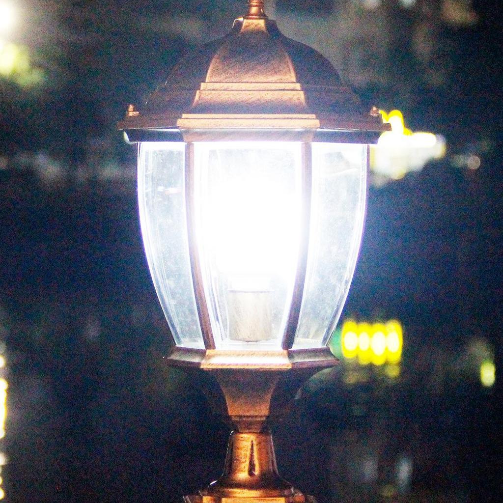 Waterproof Outdoor Pillar Wall Light for Garden, Courtyard, Villa Gates, and Landscape