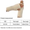Solid Half Finger Gloves for Women Winter Soft Warm Wool Knitting Arm Gloves Writting Warm Mittens Handschoenen Guantes