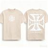 West Coast Choppers Core Logo T-Shirt Men Women Oversized Streetwear Y2k Retro Hip Hop Harajuku Short Sleeve Casual Loose Female Male Clothing