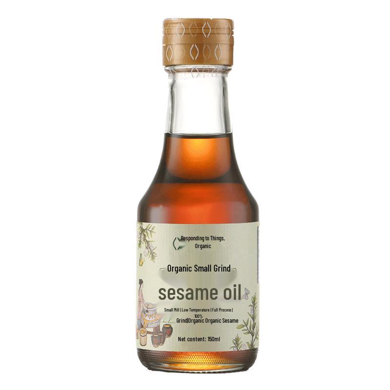 Yingwu Organic Small Mill White Sesame Oil
