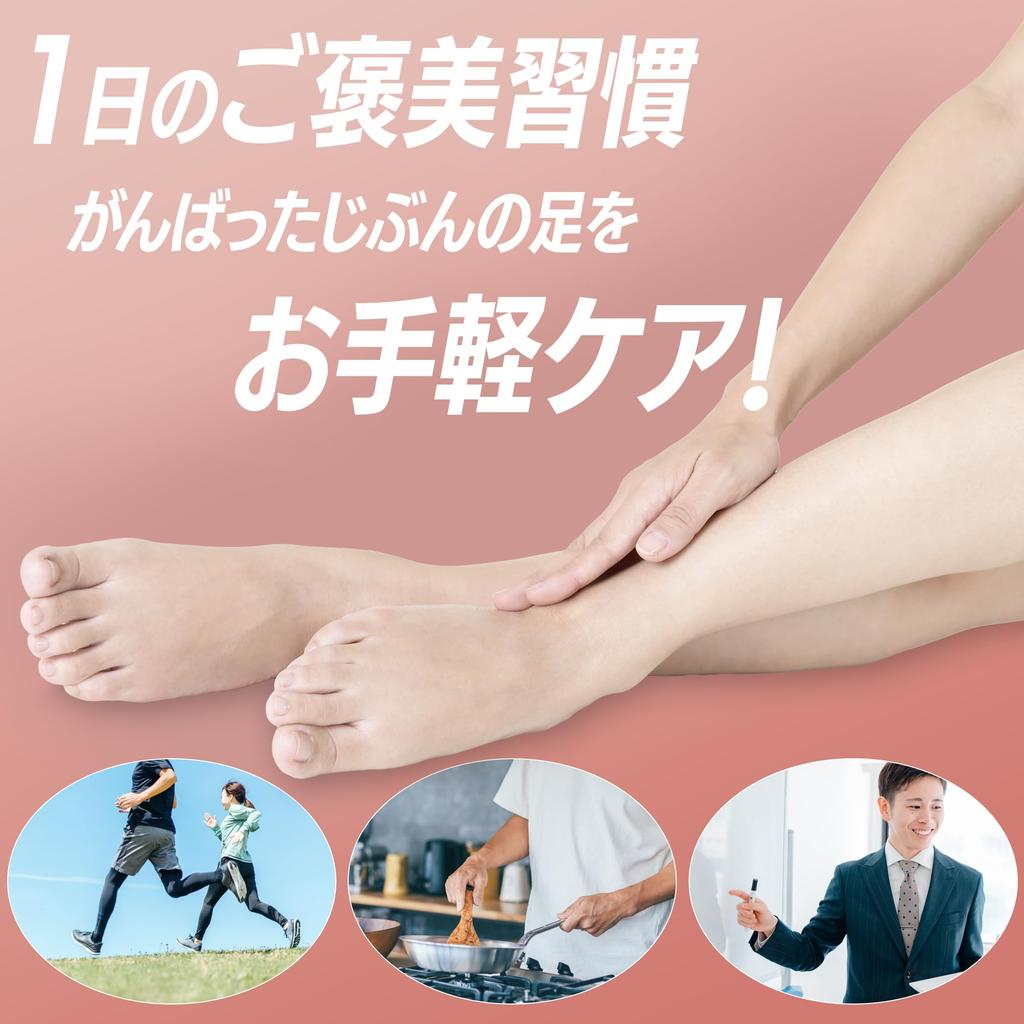 DANNY LIB Foot Massage Roller, a Great Gift for Soles, Reflexology, and Health. Also Great for Calf and Swollen Feet. (Gray)