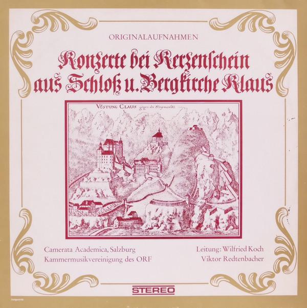 

LP Record CAMERATA ACADEMICA SALZBURG KAMME Konzerte Bei Kerzenschein Aus Schlo WK100 Not On Label Germany Classical Used