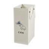 Rectangular Material Recycling Bin with Carry Handle Lightweight for Kitchen