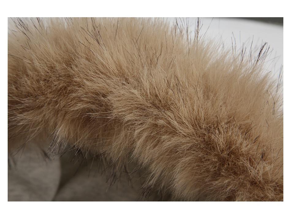 Maoqiaoyi Unisex Retro Mountain Eagle Hooded Jacket with Detachable Fur Collar, Winter Cotton Coat