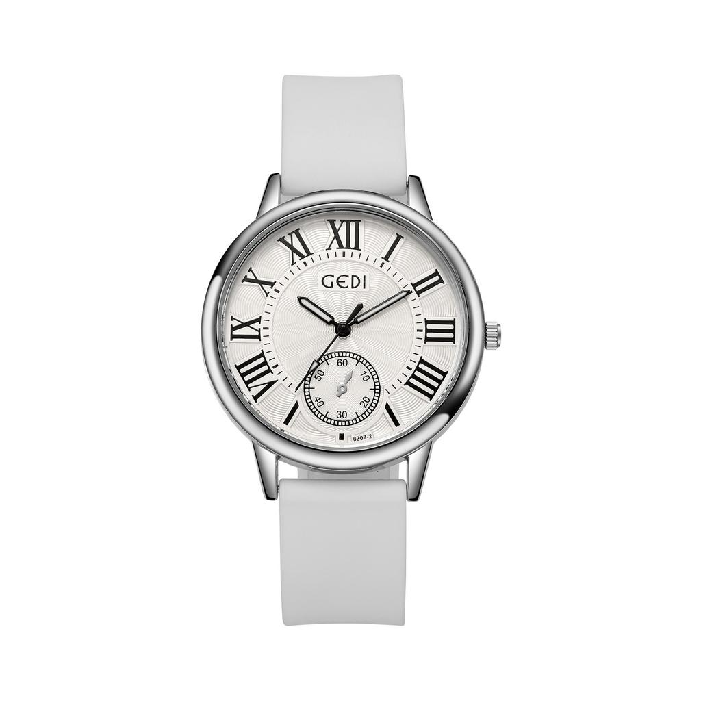Summer Sports Wind Sweat-Proof Silicone Belt Student Couple Waterproof Quartz Watch Watch