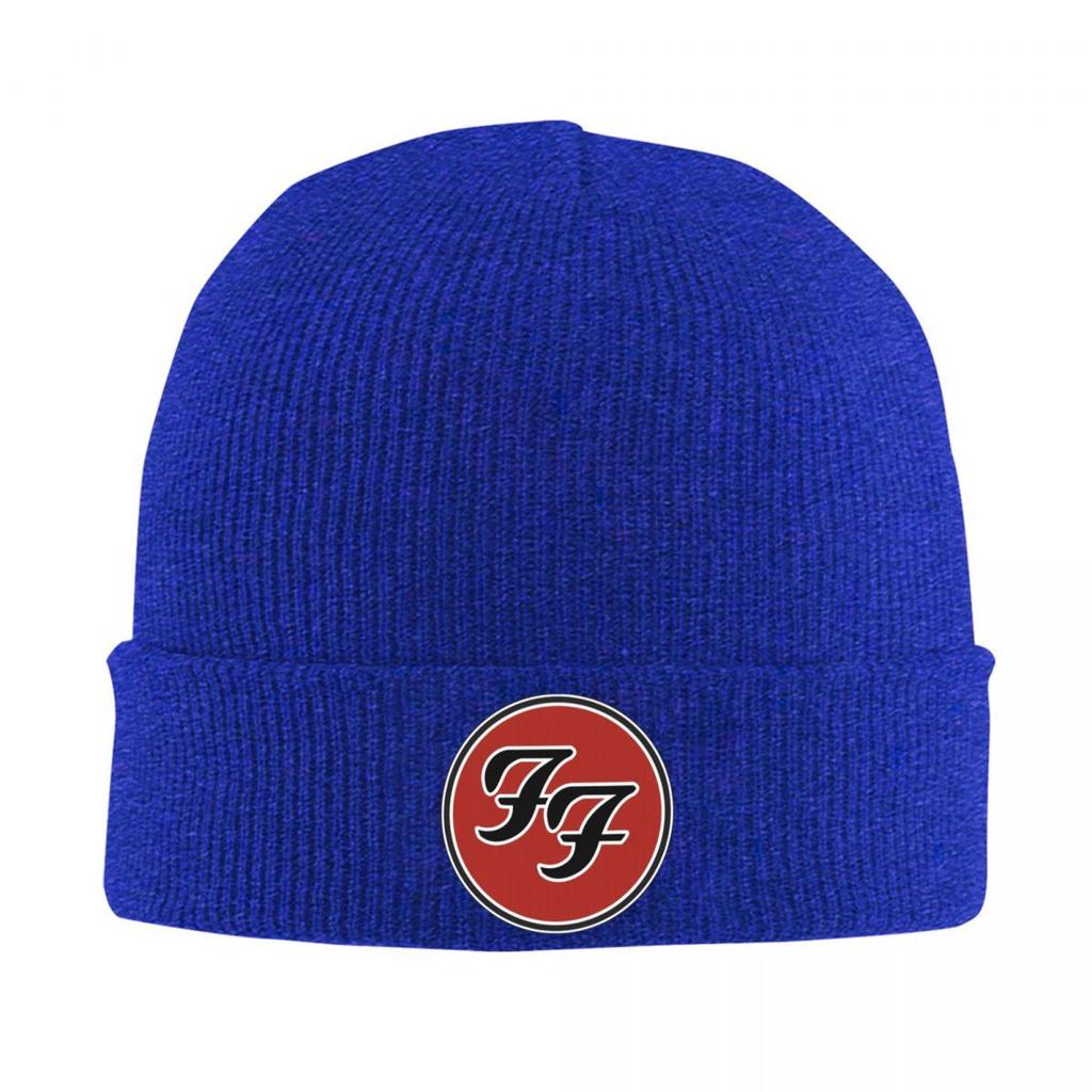 Foos Fighters Hats Autumn Winter Beanie Ski Caps Unisex Acrylic Knitted Hat