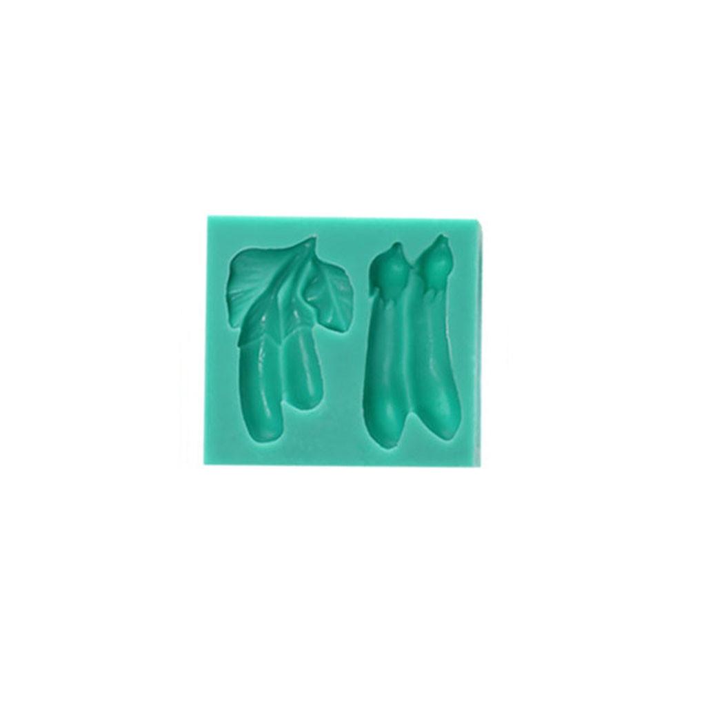

Vegetables Fondant Cake Silicone Molds Soap Chocolate Baking Moulds
