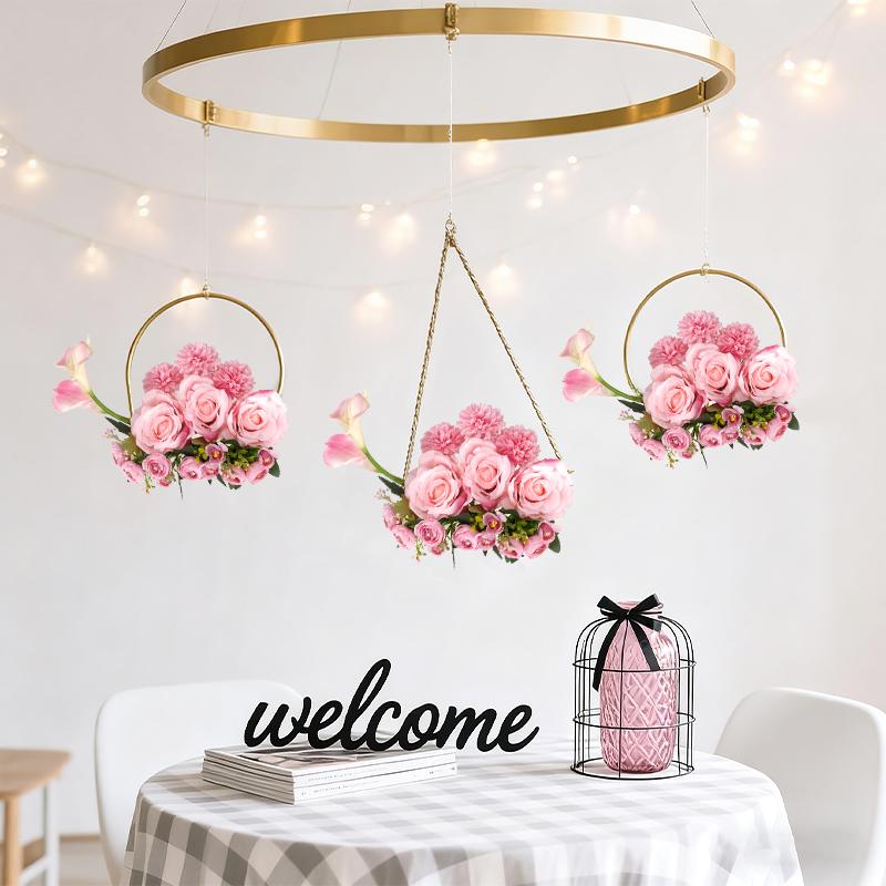 Artificial Rose Bouquet for Foreign Trade Brides, Wedding, Valentine's Day, Birthday, Cross-Border Hot-Selling Wedding Decorations,