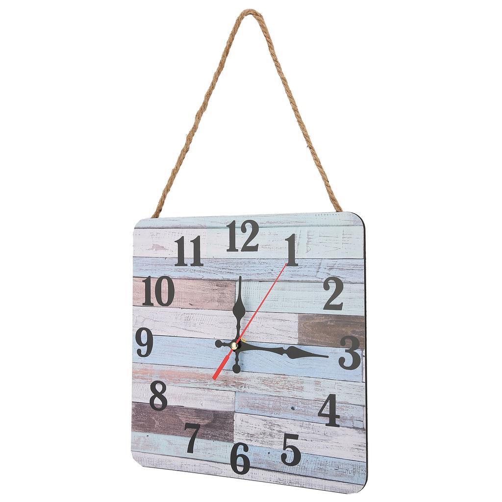 Ceas de Perete Stil Industrial Mișcare Silențioasă cu Cuarț Panou de Densitate Afișaj cu Cifre Arabe Mari Perete