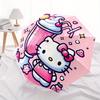 1pc Hello Kitty Milkshake Umbrella with Plastic Handle,Suitable for All Seasons Home Travel Outdoor UmbrellaSanlio044