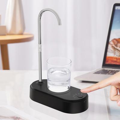 Smart Desktop Water Bottle Pump Automatic Rechargeable Electric Water Gallon Dispenser 360-Degree Rotatable Bottle Pump
