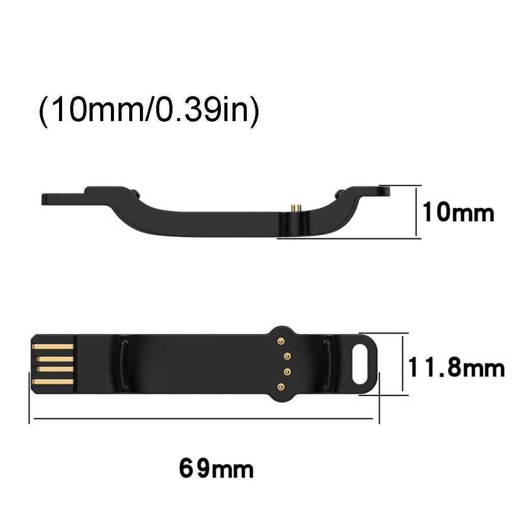 USB Charging Cable For Polar Unite for Smart Watch Non-magnetic Charging Dock Portable Charger Smartwatch Accessories