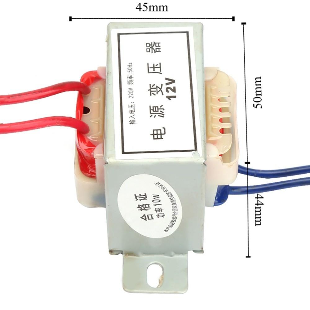 AC 220V Single Power Transformer 10W AC 12V/24V Output Voltage Electronic Transformer 50Hz Full Copper Wire Power Converter