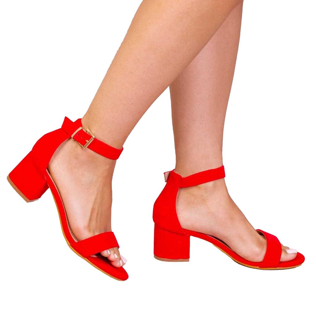 Where's That From Damen/Damen Riemchen High Heels