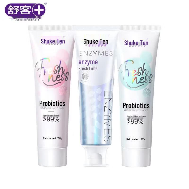 Shuke Enzyme & Probiotic Toothpaste Bundle