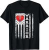 Offenherz-OP Krieger Geschenk Für Herzpatienten Überlebenden-Geschenk Unisex T-Shirt