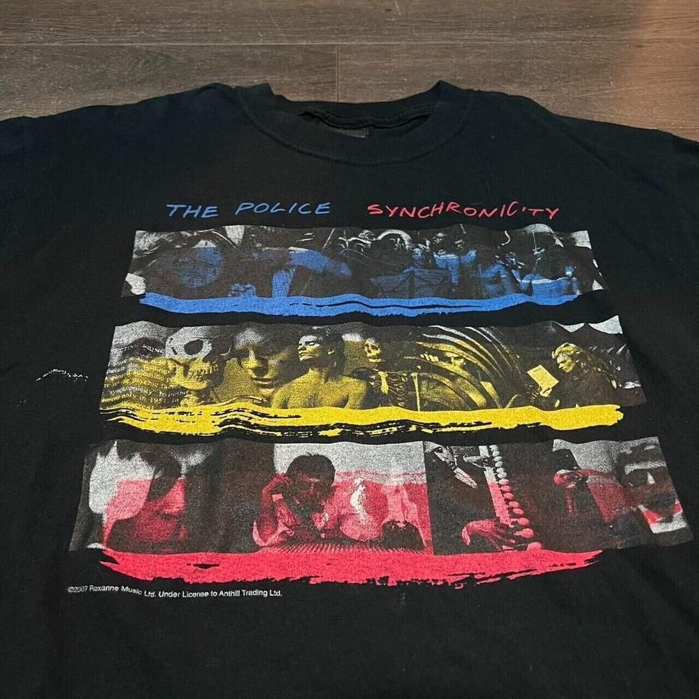 New The Police Synchronicity Unisex Short Sleeve Family Christmas  Shirt ND406 Unisex T-Shirt S