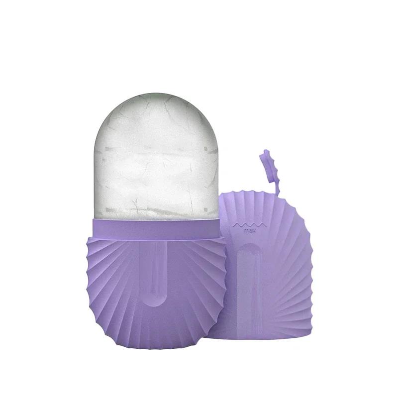 Silicone Ice Facial Rollers Face Lifting Contouring Tools Ice Cube Trays Ice Globe Balls Eye Face Massager Beauty Skin Care Tool