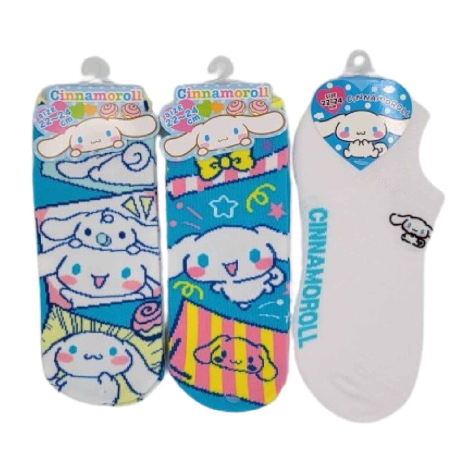 

Набор из 3 носков - Cinnamoroll