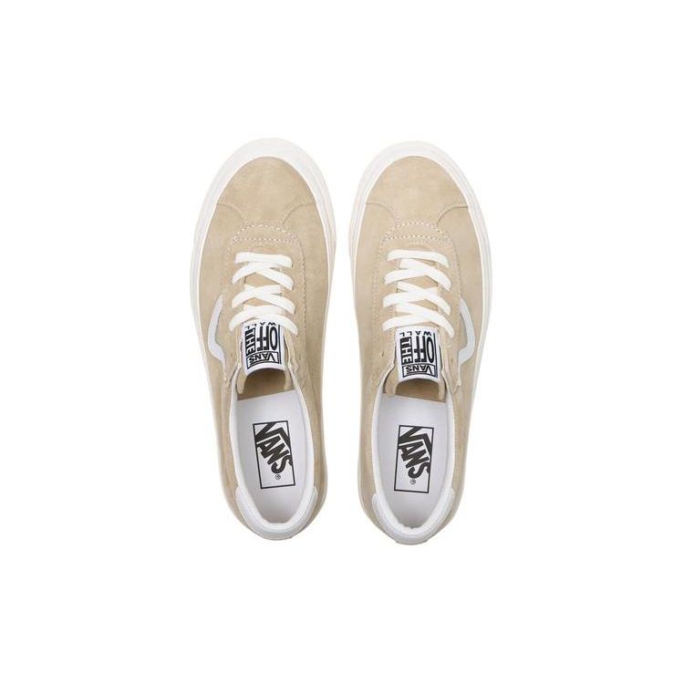 Vans Style 73 DX Pig Suede - Khaki White Unisex Sneakers Brown VN0A7Q5AKHK