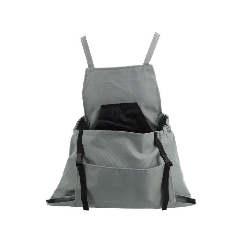 Large Pocket Gardening Apron with Quick Release for Harvesting