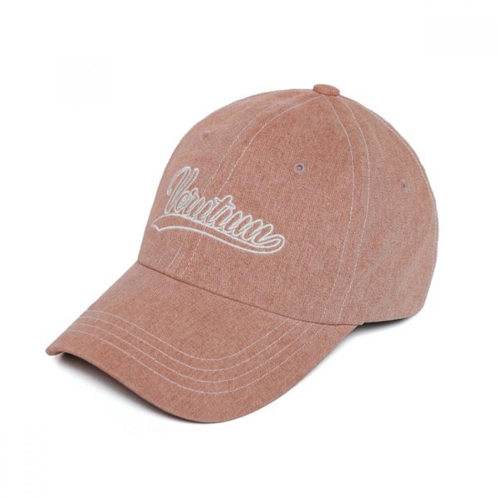 Verutum Wave Logo Pigment Stitch Cap Pink Hw Bc214p Single option