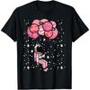 Astronaut Balloon Planets Space Galaxy Girls Girls Toddler T-Shirt