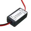 12V DC Power Relay Capacitor Filter Rectifier for Car Rear View Backup Camera Auto Car Eliminate Interference Car Cam Connector