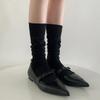 Glitter Shiny Long Socks Women Stockings Female Summer Thin Loose Long Socks Bright Gold Silver Silk Knee Socks Christmas Gifts