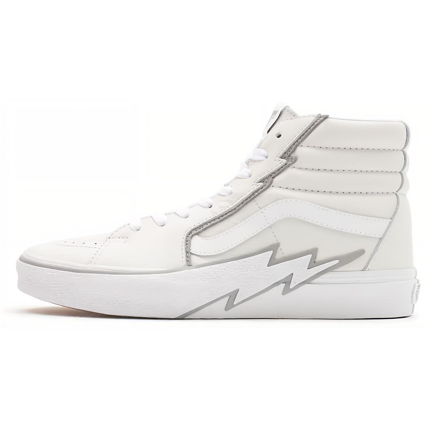 Vans Sk8-Hi `Bolt - White` (Unisex)