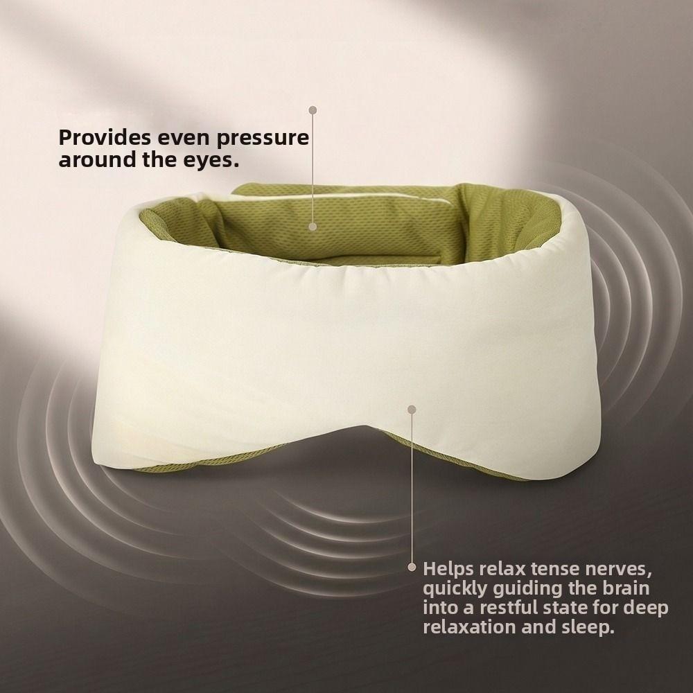 Adjustable Sleep Eye Cover Gentle Pressure Blindfold Eyeshade Travel Relax Eyepatch Nap