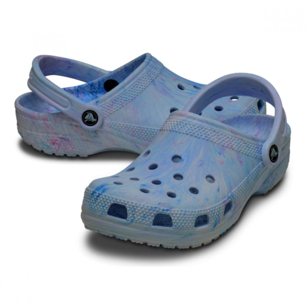 Crocs Unisex Classic Watercolor Marble Clog 211583 4zd M3W5(220)