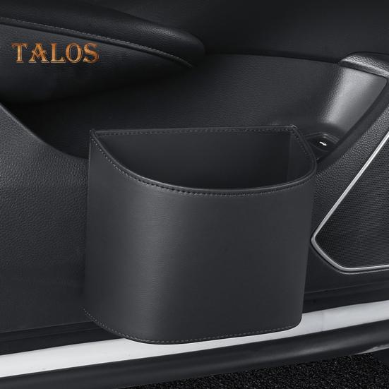 Car Seat Side Organizer Multi-Functional Storage Box for Car Doors And Backs Faux Leather Cell Phones Sunglasses Gadgets for Car Enthusiasts