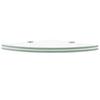 Maison Exclusive - Étagères d'angle 2 pcs et supports Verre Transparent 35x35 cm