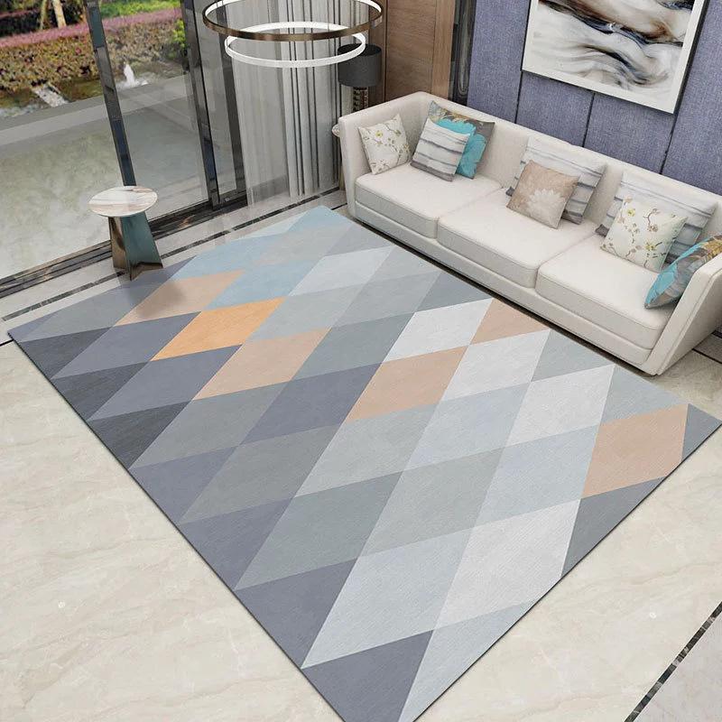 Nordic Living Room Carpet Sofa Coffee Table Bedroom Bedside Carpet Entrance Door Mat