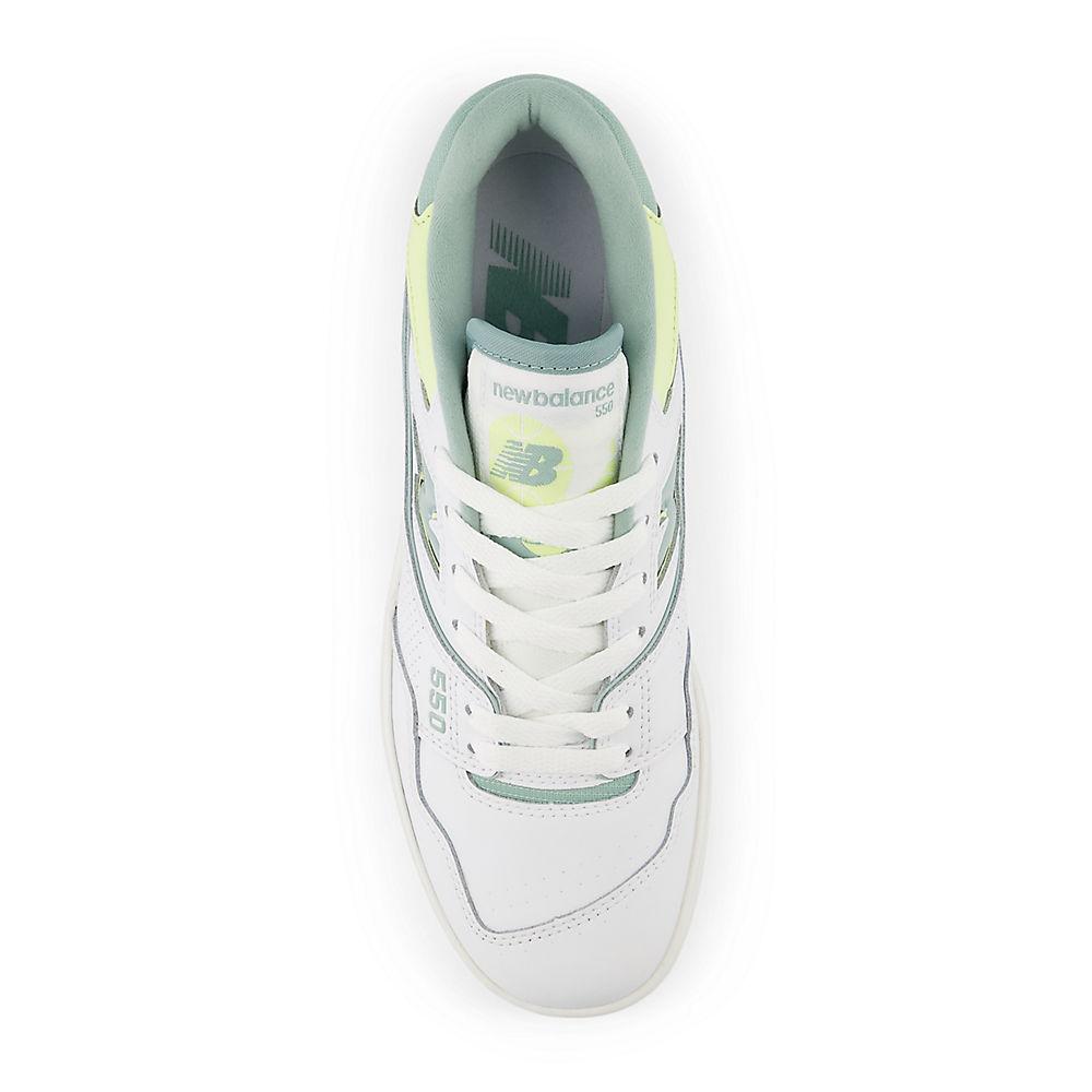 Sneakers New Balance White Green Yellow Lifestyle Version