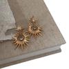 Retro Mangxing Zircon Pendant Earrings Cold Wind Niche Personality Earrings High Temperament Atmosphere Earrings