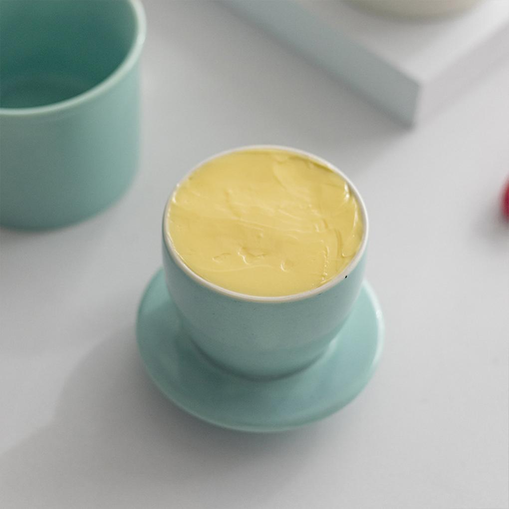 Dish Ceramic Butter Holder Portable And Easy To Clean Suitable For All Occasions Ceramic Butter Dish