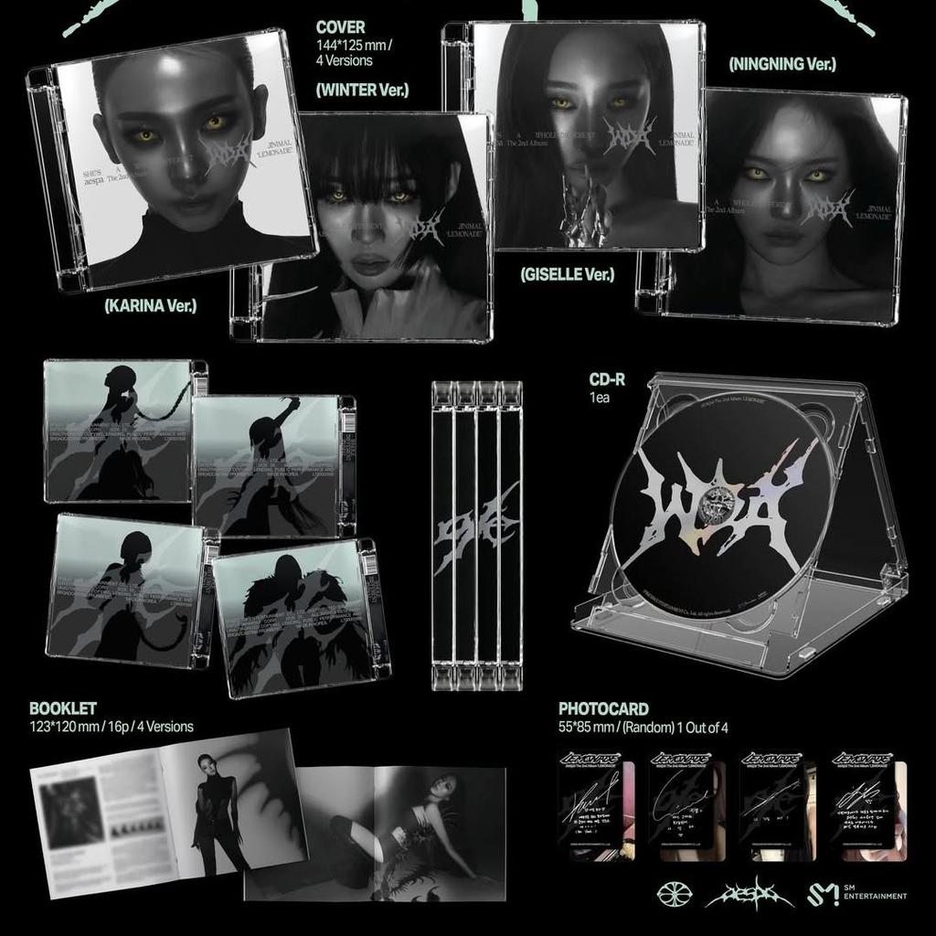 aespa [LEMONADE] 2nd Album MUTANT