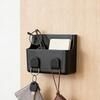 Multi-Function Car Storage Box Self-Adhesive Organizer for Phone Cards Wallet Dashboard Tray for Vehicle Home Office