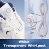 New Automatic Shoelaces Without Ties Install Simple Swivel Buckle Laces Thick Rope Sneakers Shoelace Shoe Accessories 1Pair