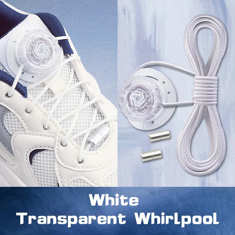 New Automatic Shoelaces Without Ties Install Simple Swivel Buckle Laces Thick Rope Sneakers Shoelace Shoe Accessories 1Pair