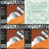 ADsilG Dominant Violin String Set, E String Gold Brocut 0.26 Ball (D String Silver), Rich Original Set Packaging (0.26B)