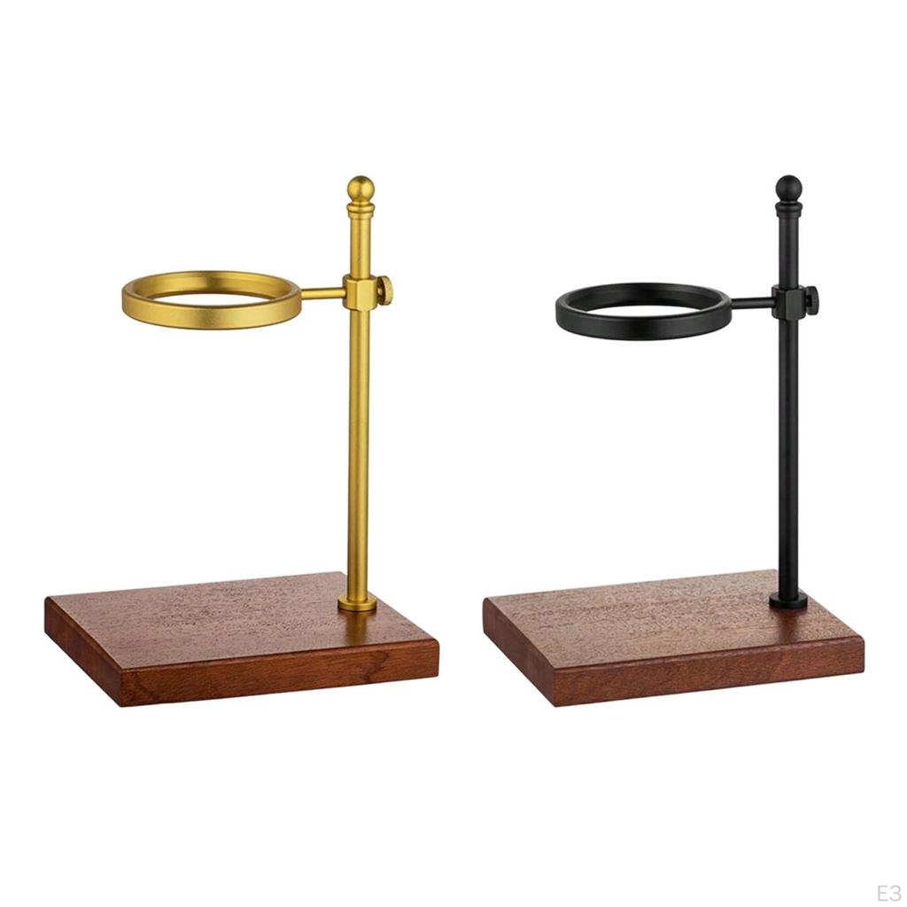 Stand with Multifunctional Wooden Base for Office And Espresso Machine,