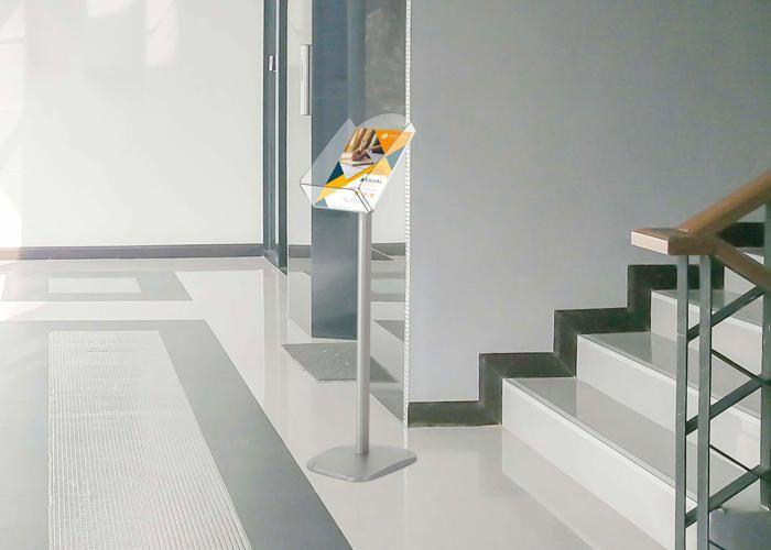 Presentoir D'étalage - UDBS10D0A4X2000 - Acrylique - Aluminium - Polycarbonate