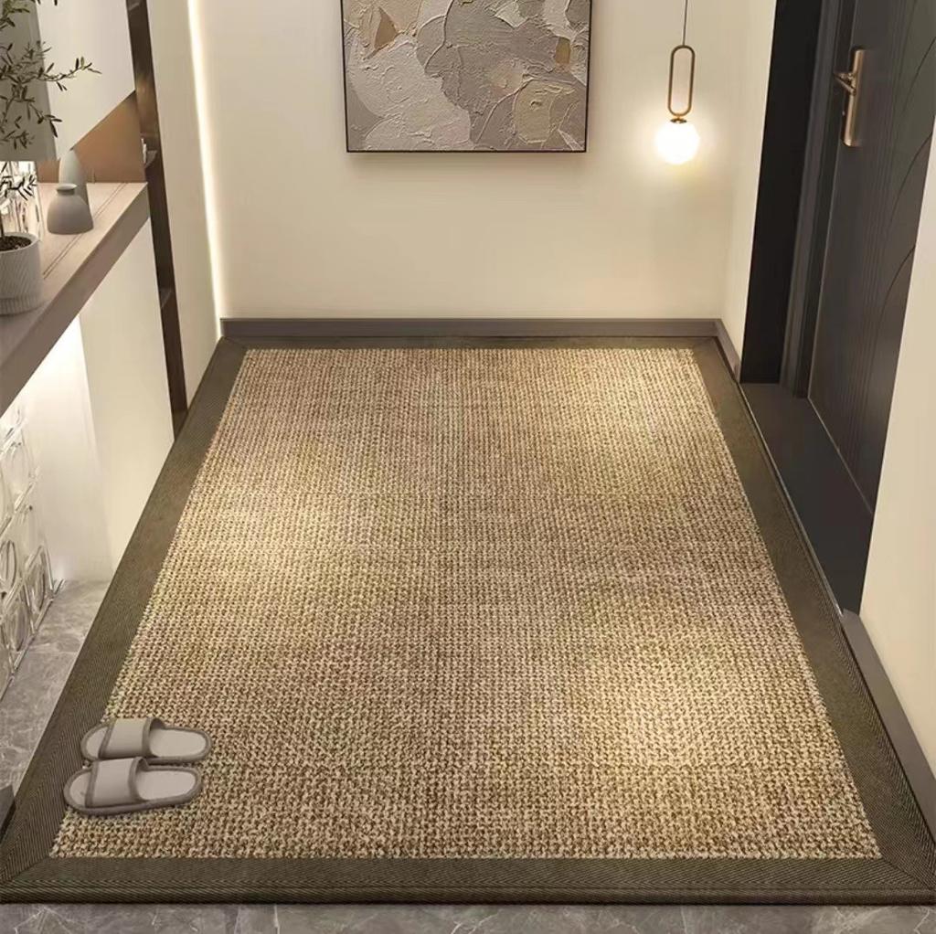 Best Belgian Velvet Door Mats for Entrance Indoor Anti Slip Doormat Bedroom Carpet Kitchen Bedside Rugs Hallway Door Floor Mats