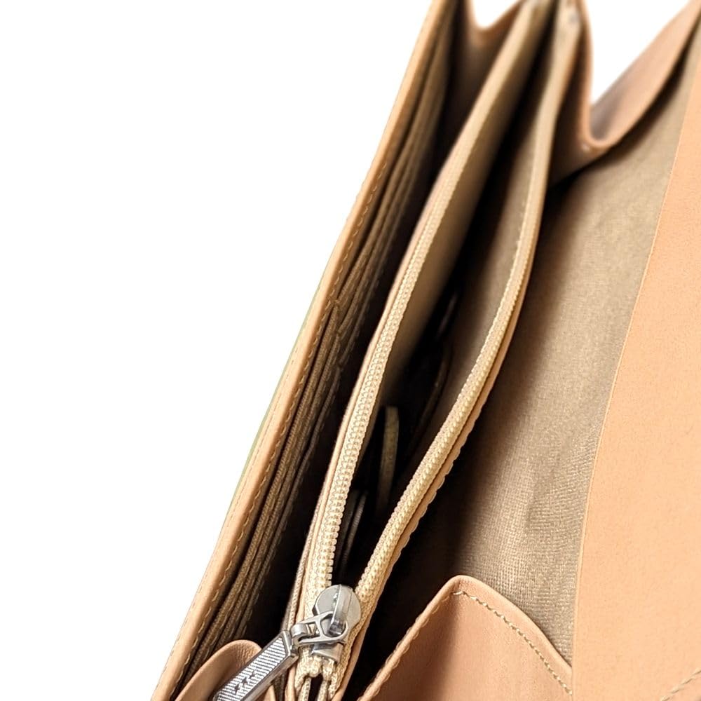 Karukuru Vegetable Series Flap Long Wallet MOS-VG002 BlueCamel