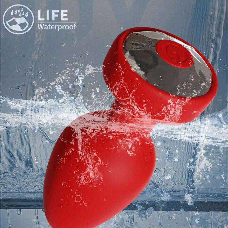 Wireless Remote Prostate Massager Vibrator Anal Plug Silicone Butt Stimulator Women Men Couples Adult Sex Toys