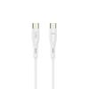 Kabel T-Phox Gentle Usb-C/Usb-C 60W 1M White