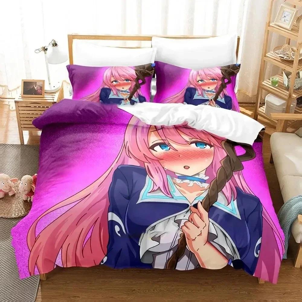 Anime Redo of Healer Bedding Set Printed Duvet Cover Pillowcase Single Double Queen Super King Size Sets
